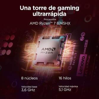 OR. PC LENOVO LOQ 26ADR10 R7/16GB/1TB RTX5060 S.O.