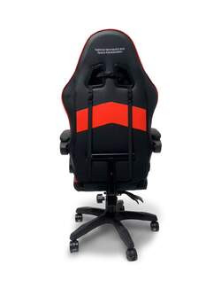 SILLA GAMING NASA ATLANTIS NEGRA Y ROJO