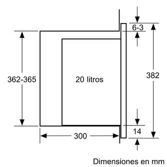 MICR. SIEMENS BF520LMA1 20L 800W NEGRO INT