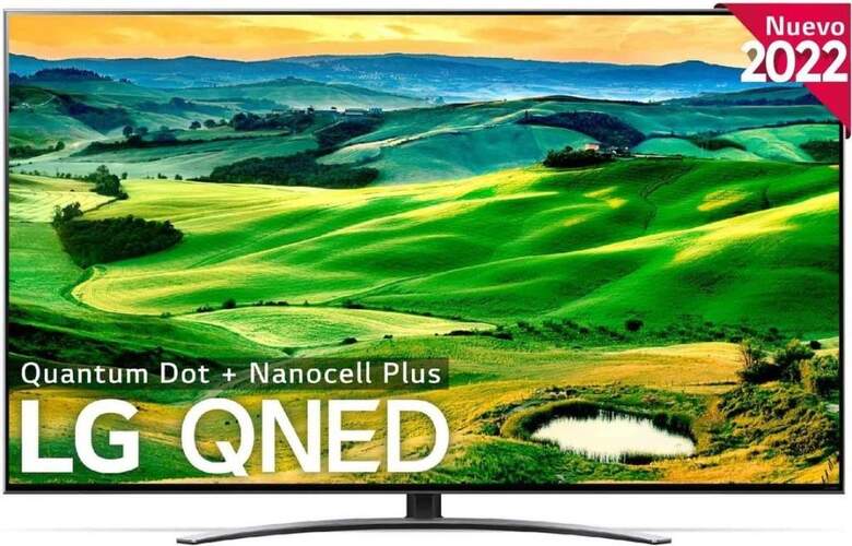 TV 65" QNED LG 65QNED826QB - 4K 100Hz, webOS22, A7 Gen5 IA, Dolby Vision/Atmos 20W, HDMI 2.1