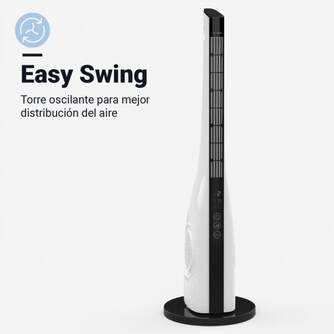 VENTILADOR TORRE U.BLUE BAQUEIRA 5051 50W MD