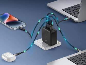 CARGADOR CONCEPTRONIC 3 USB-C 1 USB-A 100W