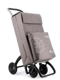 CARRO-COMPRA ROLSER SBE018 SBELTA TWEED 4.2 GRIS