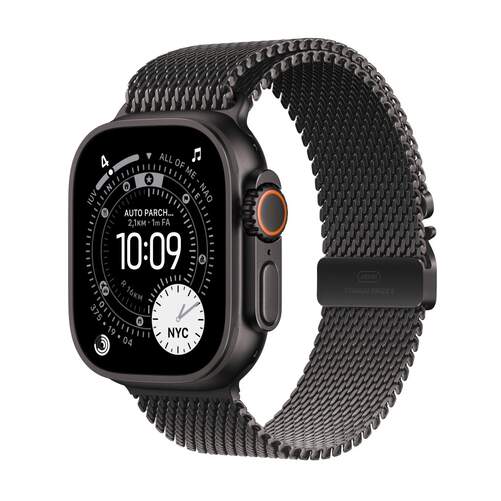 Apple Watch Ultra 3 Negro - 1,93" OLED, GPS+Cellular, 42 h autonomía, correa titanio talla S