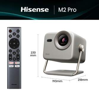 PROYECTOR HISENSE LASER MINI M2PRO 65-200%%%quot; 4K SMAR