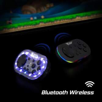 MANDO MINI DRAGONSHOCK SWITCH 2 UNIDADES RGB