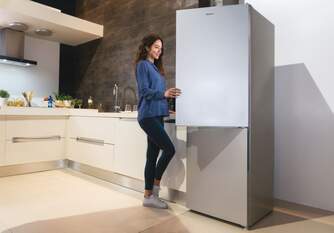 FRICOM. CANDY CCE3T618FS SILVER 185x60 NF F