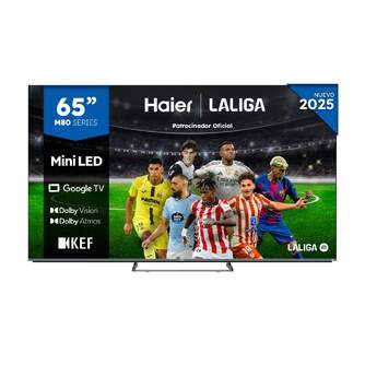 TV HAIER 65%%%quot; H65M80FUX UHD MINILED GOOGLETV PEANA