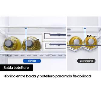 FRICOM. SAMSUNG RB34C632DSA/EF 185x60 NF INOX DISP