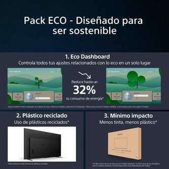 TV SONY 77%%%quot; XR77A80L UHD OLED 100HZ GOOGLE TV