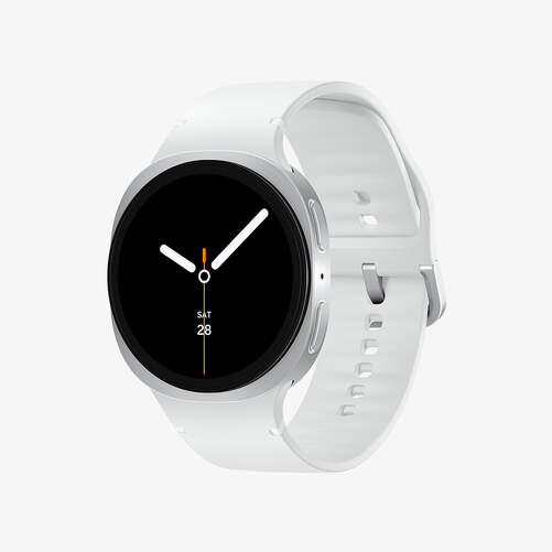 Smartwatch Samsung Galaxy Watch 8 - 44 mm, 3000 nits, Asistente con IA, Control de Salud, Plata