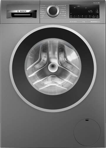 Lavadora Bosch WGG244ZRES - 9 kg, 1400 rpm, Clase A, 71 dB, 10 programas, Inox