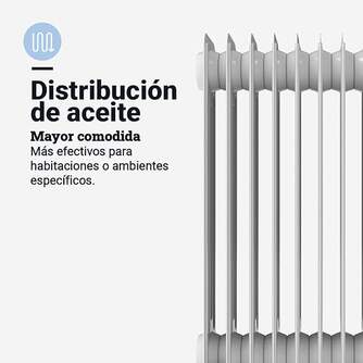 RADIADOR ACEITE U.BLUE MATIRA 7020W 2000W 9E