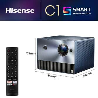 PROYECTOR HISENSE LASER CINEMA C1 65-300%%%quot; 4K