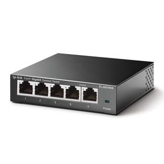 SWITCH TP LINK TL-SG105S METAL 5 PUERTOS GIGABIT