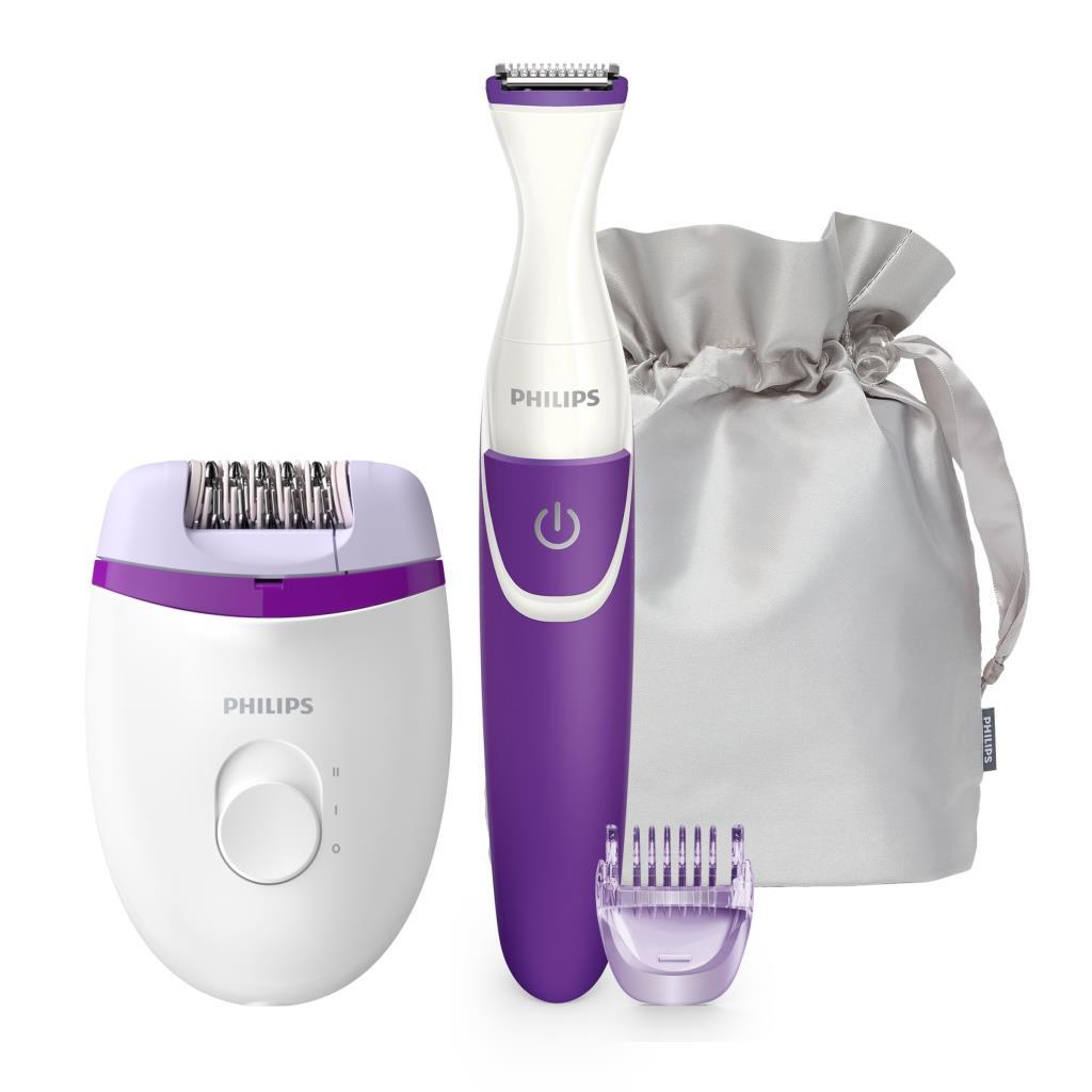 Depiladora Philips Satinelle Essential BRP505/00 - Con cable, 2 Velocidades