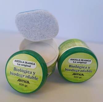 ARTICA ARCILLA BLANCA LIMPIADORA 600 GR