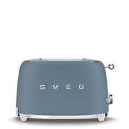 Tostador Smeg TSF01SBMEU Azul - 950 W, 2 ranuras, funciones descongelar y recalentar, 6 intensidades