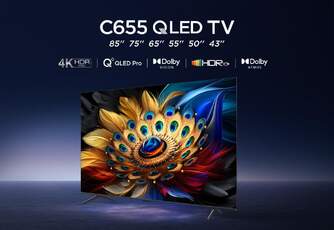 TV TCL 43%%%quot; 43C655 UHD QLED GOOGLETV DOLBY ATMOS