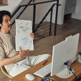 OR. AIO HP 24 CR0091NS I7 1355U/16GB/512SSD/TACTIL