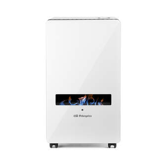 ESTUFA GAS ORBEGOZO HBF120 LL.AZUL 3800W CRIST.BCO
