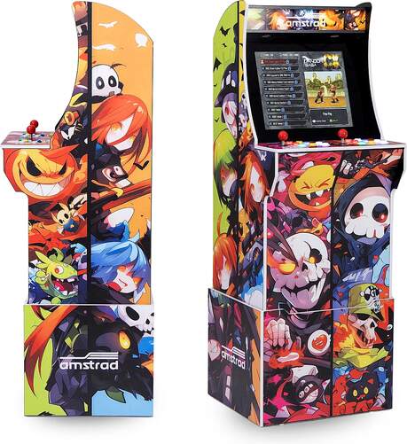 M&aacute;quina Arcade Amstrad AMS-RETROGAME-MONSTERS - Pantalla 19", 6 botones por jugador, 3 alturas