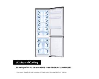 FRICOM. SAMSUNG RB34C600CSA/EF 185x59x66 NF INOX