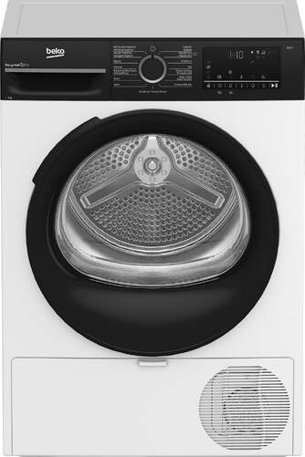 Secadora Bomba de Calor Beko BM3T49240W - 9 kg, Clase C, 60 cm ancho, programa silencioso