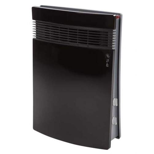 Calefactor Eléctrico SP TL40 - 1800 W, Negro