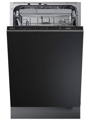 Lavavajillas Integrable Teka DFI74860 114310011 - 10 Servicios, 3&ordf; Bandeja, 8 Programas, Negro