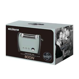 TOST. KUKEN 33957 800W 2R CORTO VINTAGE VERDE