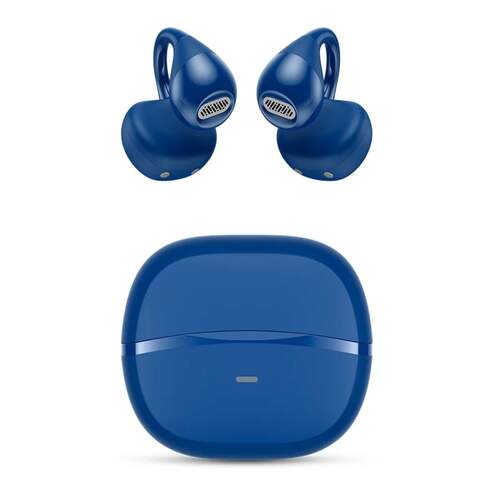 Auriculares SPC 4631E Boost Clip Royale Blue - Bluetooth 5.4, 26h autonom&iacute;a con estuche carga, IPX4