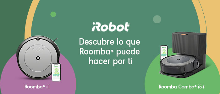 Aspirador Robot + Mopa IROBOT Roomba Combo (Autonomía 100 min)
