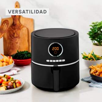 FREIDORA AIRE MOULINEX EZ111810 4,2L DIGIT 8P NEGR