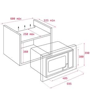 MICR. TEKA ML820BIS BLANCO 40584203