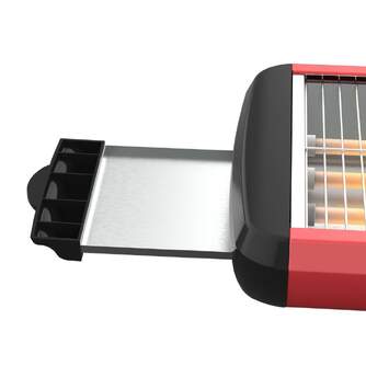 TOST. SOLAC TC5309 PLANO ROJO/NEGRO 700W