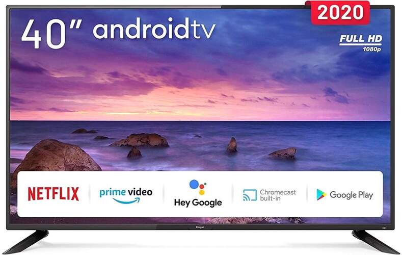 TV 40" Engel LE4090ATV - Full HD, Smart TV Android, Google Assistant, WiFi, TDT2