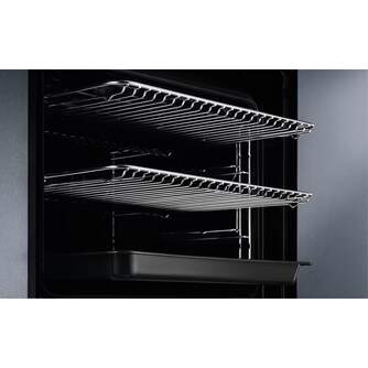 HORNO ELECTROLUX EOF6P46VX0 72L PIRO INOX/NEGRO