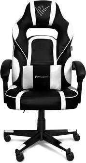 SILLA GAMING PHOENIX TROPHY CUERO PU BLANCA/NEGRA
