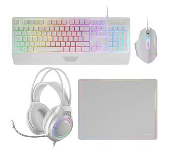 TECLADO RATON AURICULAR ALFOMBRILLA MARS GAMING B