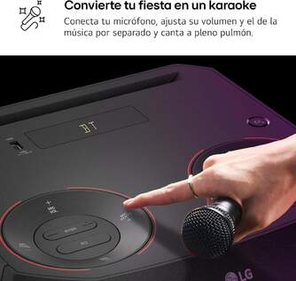 ALTAVOZ LG XBOOM RNC2 80W FM BT USB KARAOKE