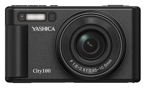 C&aacute;mara compacta Yashica YAS-DGC100-BK Negra - Pantalla 2,8", conexi&oacute;n USB-C, zoom &oacute;ptico x3, 72 MP