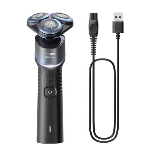 Afeitadora Philips X5006/00 - Autonomía 50 Min, USB, Lavable, Negro