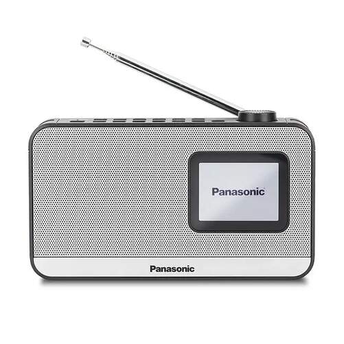Radio Panasonic RDF15EGK - FM/DAB+, color  Negro y plata, alarma y temporizador