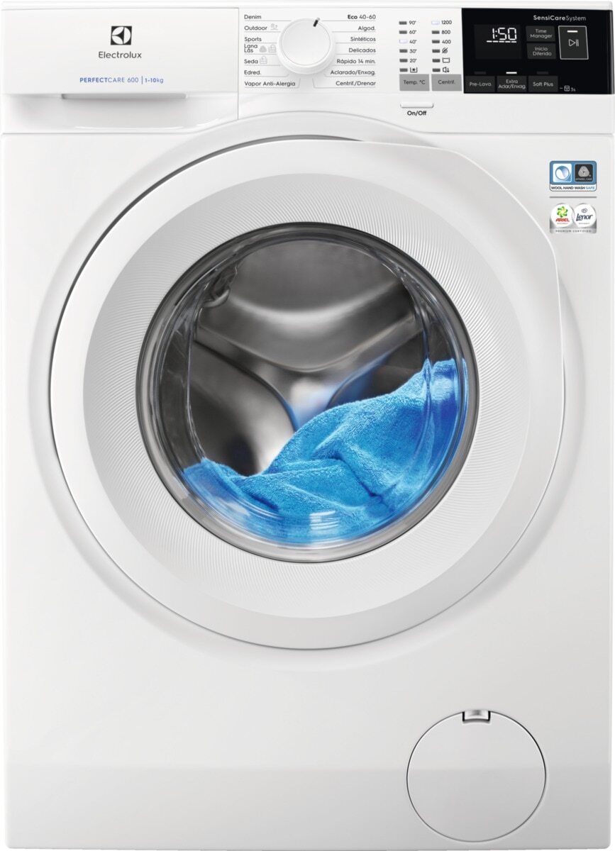 Lavadora Electrolux EW6F4122FB - Clase C, 10kg