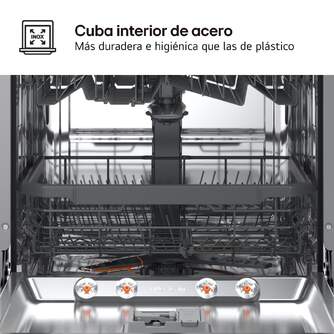 LVJ. LG DF375HVS 3%%%#186;B 6P 60CM QUADWASH INOX