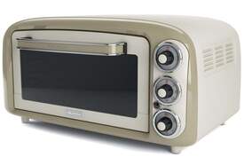 Horno de sobremesa Ariete 979/03 - Vintage, 18 L, 1380 W, Beige