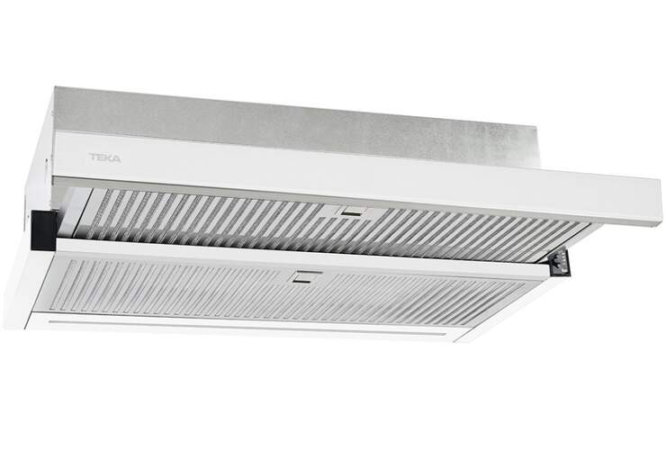 Campana Teka CNL 6415 - A, 60cm, 385 m³/h, Motor blindado doble turbina EcoPower, 3 Potencias, Inox