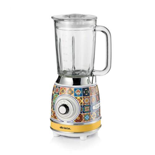 Batidora Vaso Ariete 583 Positano - 1000 W, 1,5 L, 4 Velocidades