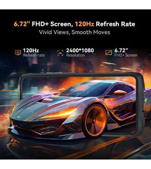 SMARTPHONE CUBOT KING KONG POWER 3 12/256 6,72%%%quot; BL